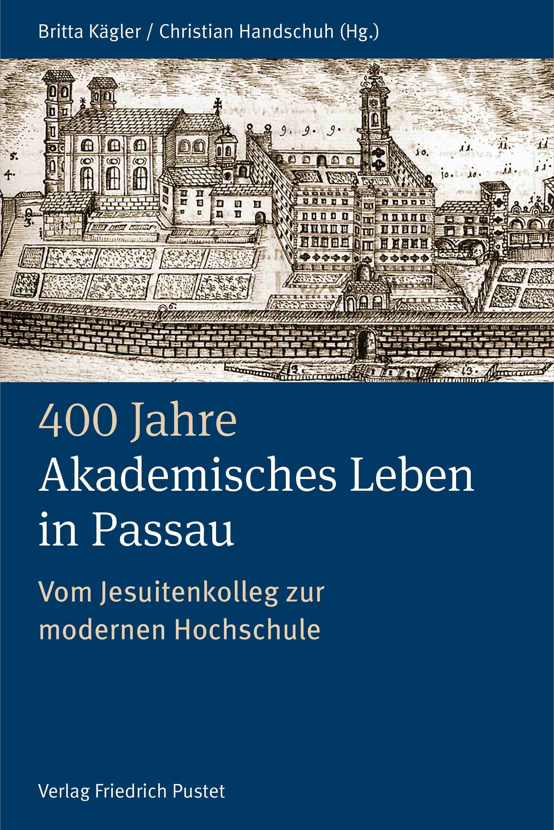 Logo:400 Jahre Akademisches Leben in Passau (1622–2022)