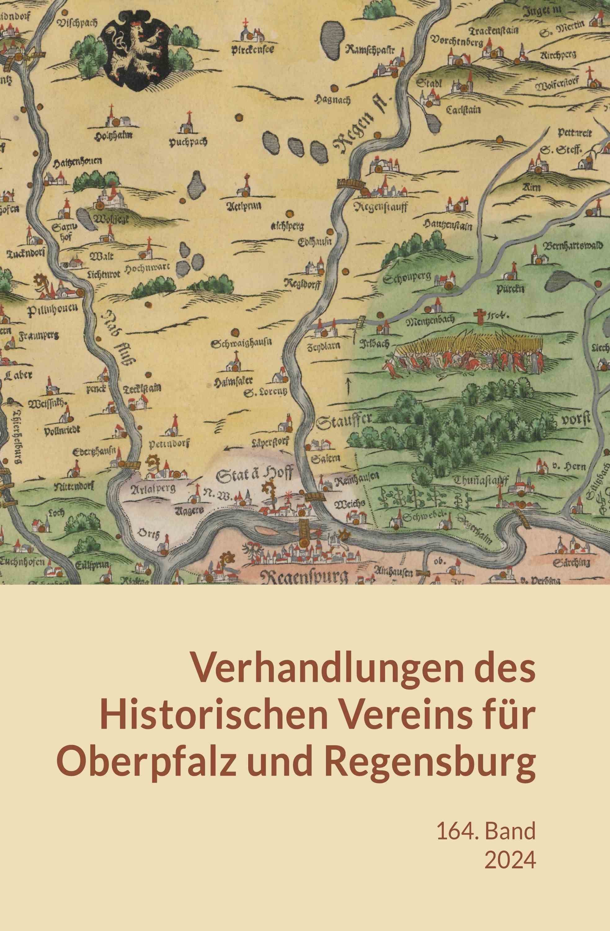 Logo:Verhandlungen des Historischen Vereins für Oberpfalz u. Regensburg